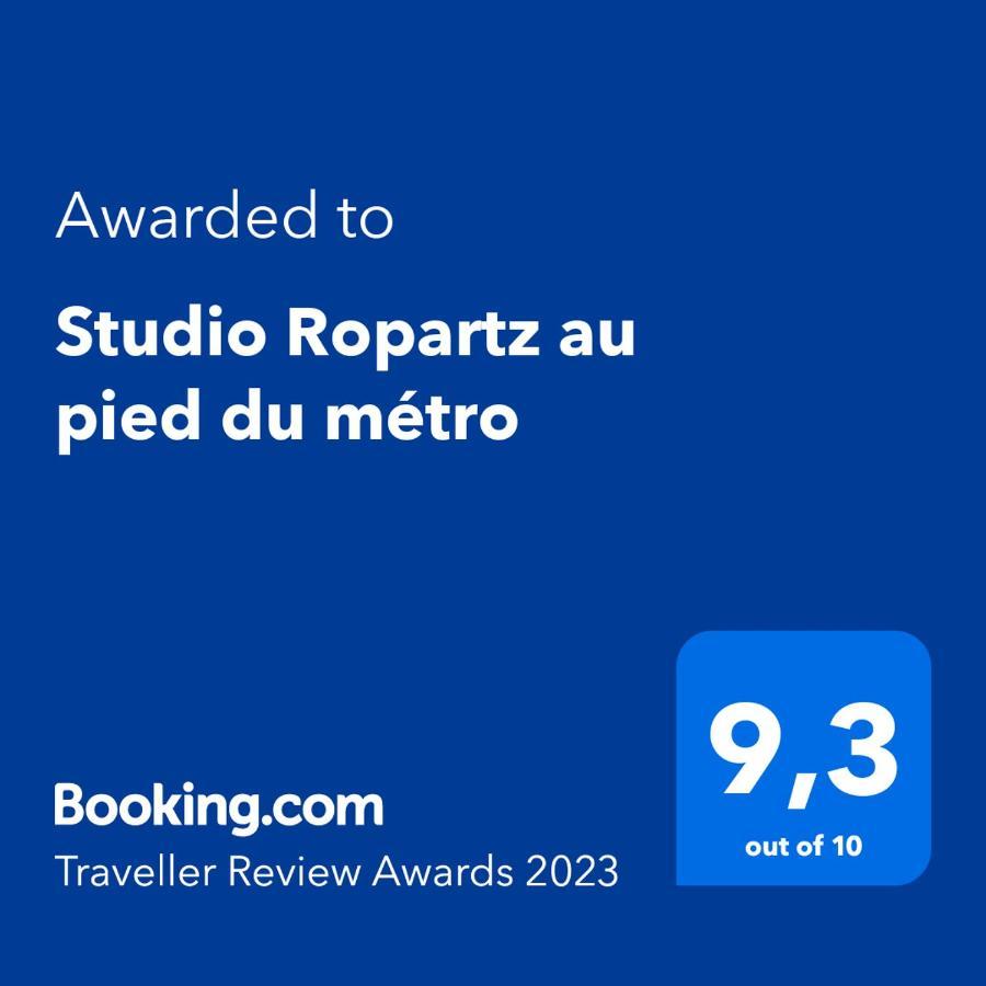 Studio Ropartz Au Pied Du Metro رينز المظهر الخارجي الصورة